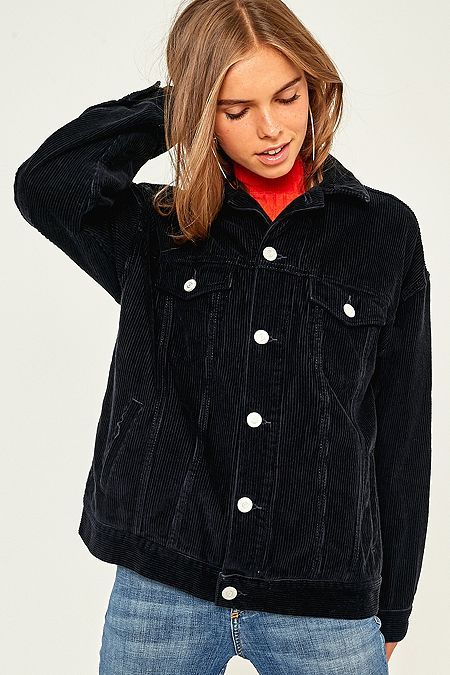 BDG Western Black Corduroy Jacket Corduroy Jacket Womens, Black Corduroy Jacket, Western Outfits Men, Brown Corduroy Jacket, Womens Jackets Casual, Future Clothes, Jackets Women, Skateboarder, Jacket Long