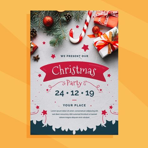 Christmas Post Design, Christmas Sale Poster, Christmas Poster Design, Christmas Party Poster, Business Card Design Minimalist, Merry Christmas Poster, Brochure Design Creative, Flyer Free, Poster Christmas