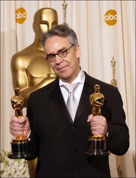 Howard Shore won three Academy Awards, two for Best Original Score, for The Lord of the Rings: The Fellowship of the Ring (2001), and The Lord of the Rings: The Return of the King (2003). He also won the Oscar for Best Original Song for "Into the West" from Return of the King. Howard Shore, The Hateful Eight, The Return Of The King, The Fellowship Of The Ring, The Dark Knight Trilogy, Visit Africa, Oscar Award, Into The West, First Ladies