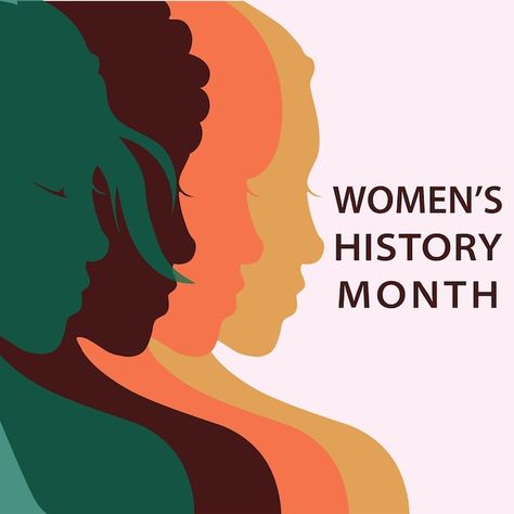 Illustration colorful womens history mon... | Premium Vector #Freepik #vector #history #month #womens-day #women-day Women History Month Activities, Womens History, Illustration Colorful, Women's History Month, Women's History, Women’s History, Womens History Month, Psd Icon, International Day