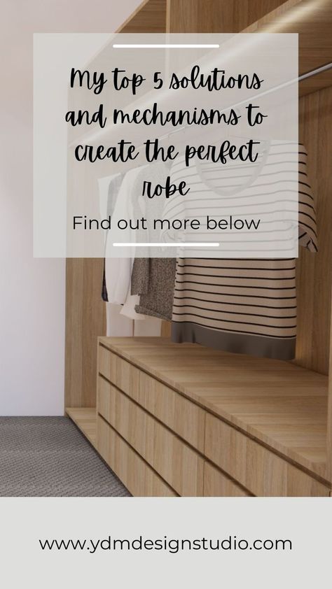 Whether you have a large walk in robe or a small built in robe, custom designed joinery can make a huge difference to how much you can store and how easily you can find things. We love adding pull-out mechanisms where possible to create functional spaces that are free of clutter so you can be as productive as possible when getting ready for the day. There are 5 types in particular that we use often that we believe can make a big difference to any robe: Small Walk In Robe, Vertical Shoe Rack, House Renovation Projects, Built In Robes, Shoe Shelves, Drawer Inserts, Walk In Robe, Dirty Laundry, Hanging Rail