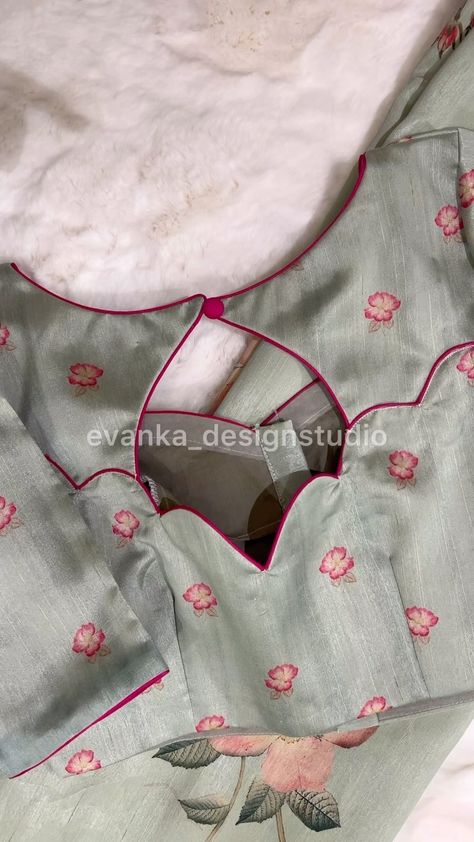 Latest Blouse Neck Design Back, Latest Simple Blouse Designs For Saree, Net Fabric Blouse Design, Saree Blouse Neck Designs Latest, Simple Back Designs For Blouse Saree, Pattern Blouses For Sarees Latest, Boat Neck Designs For Blouse, Recent Blouse Designs, Simple Pattern Blouse Designs