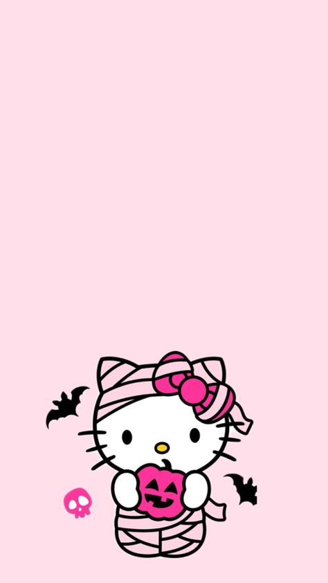 Hello Kitty Halloween Wallpaper, Tapeta Z Hello Kitty, Hello Kitty Wallpaper Hd, Pink Wallpaper Hello Kitty, Images Hello Kitty, Halloween Wallpaper Iphone Backgrounds, Walpaper Hello Kitty, Halloween Wallpaper Cute, Print Design Art