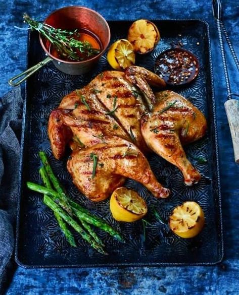 Bbq Dessert, Whole Baked Chicken, Meat Injector, Rustic Food Photography, Bbq Desserts, Turkey Baster, Ayam Bakar, Bistro Food, Dessert Photography