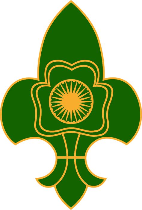 The Bharat Scouts and Guides - Wikipedia Scout And Guide Logo, Bharat Scout And Guide, Girl Scout Symbol, Scout And Guide, Scouts Logo, Brownies Activities, Global Day Of Parents, Scout Logo, India Logo