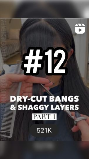 227K views · 10K reactions | No.12 of my top 20 reels of 2023 ✨You know I LIVE for those blendy, yummy dry-cut layers. Details below ⬇️ _____________________________ I’m all about that ARCH. An overdirected arch, falls back down into the softest, blendiest, yummiest bangs & face frame ✨ swooshed with my @babylissprousa nano titanium iron. A classic. There were so many details I wanted to show that I decided to break it down into multiple parts. Here’s part 1 of this beauty’s dry-cut transformation from Saturday. Part 2 is on my feed & you can watch the FULL 9-min tutorial in my subscribers area! #dryhaircut #emchenhair #saloneducation #curtainbangs #faceframe | Emily Chen | emchenhair · Original audio Bangs Tutorial, Face Framing Bangs, How To Cut Bangs, Face Frame, Face Framing Layers, Fall Back, Curtain Bangs, Face Framing, Top 20