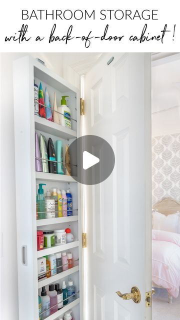 Driven By Decor Bathroom, Bathroom Interior Design Cabinets, Add Storage To Bathroom, Bathroom Storage Ideas For Small Spaces Cabinets Built Ins, Laundry Room Door Organizer, Bathroom Closet Organization Small, What To Store In Bathroom Cabinets, Over The Door Bathroom Organizer, Storage Ideas In Small House