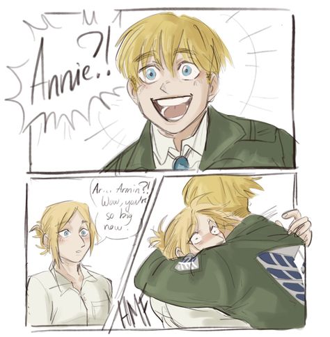 Aot Ships Fanart, Armin X Annie, Exe Has Stopped Working, Armin Annie, Aot Ships, Aot Armin, Attack On Titan Comic, Attack On Titan Ships, Attack On Titan Funny