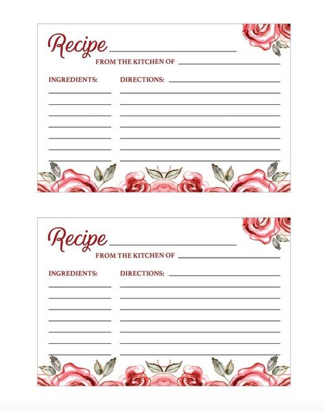 Home Cleaning Schedule Printable, Recipe Binder Printables, Recipe Book Printables, Diy Recipe Binder, Book Printables, Recipe Book Design, Recipe Album, Recipe Notebook, Recipe Book Diy