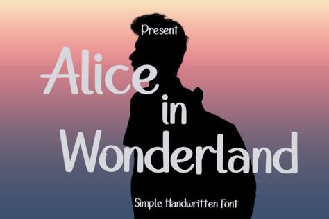 Alice in Wonderland is a classic and simple display font created in a free and_random_style_ It_is_suitable_for_logotypes,_headlines,_corporate_identity,_brand_identity,_apparel_industry,_po___ Alice In Wonderland Font, Graphics Layout, Best Free Fonts, Online Fonts, Blogger Design, Font Generator, Beautiful Fonts, Font Free, Handwritten Fonts