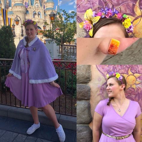 Rapunzel Disneybound Winter, Rapunzel Disneybound, Disneybound Ideas, Tangled Princess, Rapunzel Cosplay, Disney Bound Outfits, Princess Style, Disney Outfits, Magic Kingdom