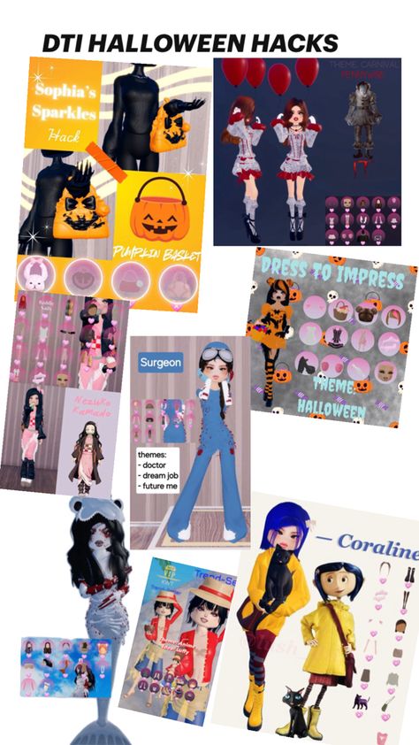 DTI Halloween fits hacks and tips ig Dti Codes New 2024 Halloween Update, Dti Codes Halloween, Halloween Dti, Dti Codes, Halloween Fits, Dti Hacks, Dti Ideas, Dti Outfits, Aesthetic Ideas