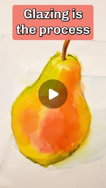 Glazing Watercolor, Watercolor Glazing, Master Watercolor, Watercolor Tutorials, Watercolour Tutorials, Brush Strokes, Watercolor Painting, D Art, Watercolor Paintings