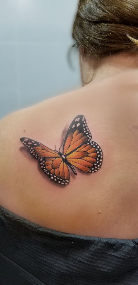 Large Monarch Butterfly Tattoo, Flying Monarch Butterfly Tattoo, Monarch Butterfly Sleeve Tattoo, Monarch Butterfly Tattoo Shoulder, Tattoo Monarch Butterfly, Monarch Butterfly Tattoo With Flowers, Monarch Butterfly Tattoo Stencil, Monarch Tattoos, Monarch Butterfly Makeup