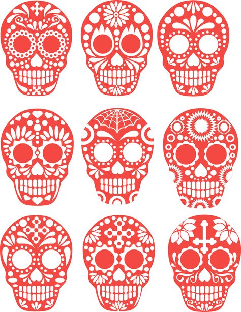 Sugar Skull Images, Skull Images, Den Mrtvých, Skull Stencil, Skull Sketch, Mexican Sugar Skull, Mexican Party Theme, Mexican Holiday, Posca Art