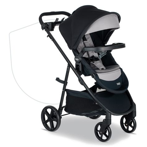 Britax Brook+ Modular Baby Stroller, Ultra-Lightweight Infant and Toddler Stroller with SafeWash Insert and 4 Ways to Stroll, Britax Carseat, Britax Stroller, Infant Car Seats, Toddler Stroller, Rear Facing Car Seat, Pack Up And Go, Car Seat And Stroller, Lightweight Stroller, Car Seat Stroller