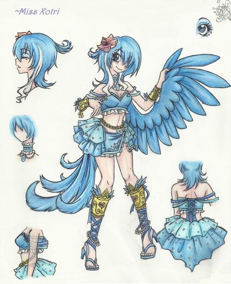 Rio As Humans, Rio Jewel, Rio Movie, Non Disney Princesses, Blue Sky Studios, Blue Feathers, Mermaid Fairy, Mlp Fan Art, Cute Fantasy Creatures