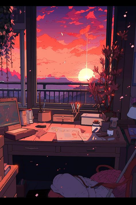 Low Fi Aesthetic, Lofi Aesthetic App Icons, Lofi Colour Pallet, Anime Art Aesthetic 90s Wallpaper, Lo Fi Aesthetic Wallpaper, Lofi Vibe Aesthetic, Lofi Aesthetic Room, Lofi Anime Art, Chillwave Aesthetic