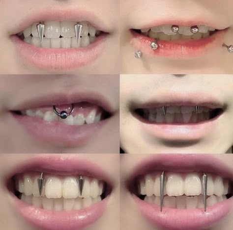 Bushido Tattoo, Piercing Girl, Mouth Piercings, Piercing Chart, Piercing Inspo, Cool Ear Piercings, Pretty Ear Piercings, Face Piercings, Cool Piercings