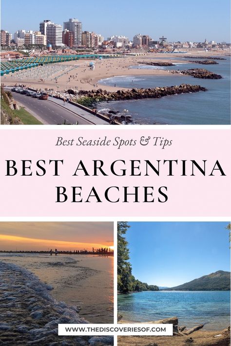 Best Argentina Beaches: Best Seaside Spots & Tips Argentina Beaches, Villa Gesell, Visit Argentina, Argentina Travel, Beach Chair Umbrella, Ocean Breeze, Beach Holiday, Summer Heat, Sandy Beaches