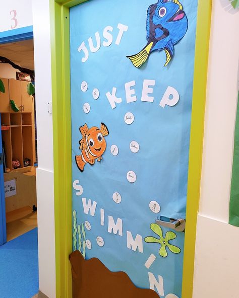 Disney theme Cartoon Door Decorations Classroom, Hoco Ideas, Dream Classroom, Disney Classroom, Door Decorations Classroom, Ceiling Tile, Decoration Idea, Door Decoration, Disney Theme