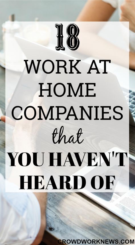 18 Work from Home Companies That You Haven't Heard Of Work From Home Careers, Work From Home Companies, Business License, Legit Work From Home, Data Entry Jobs, Online Jobs From Home, Money Making Jobs, Work From Home Opportunities, Women Of Faith