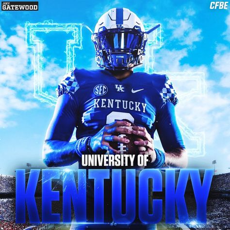 College Football Edits (45.9k) on Instagram: “Former 4-Star QB, and #Auburn transfer, Joey Gatewood, has committed to #Kentucky. - Follow @CollegeFootballEdits for more Awesome Artwork!” Football Video Edits, Football Instagram Story, Kentucky Wildcats Football, Kentucky Football, Kentucky Sports, Wildcats Football, Uk Wildcats, Uk Football, Video Edits