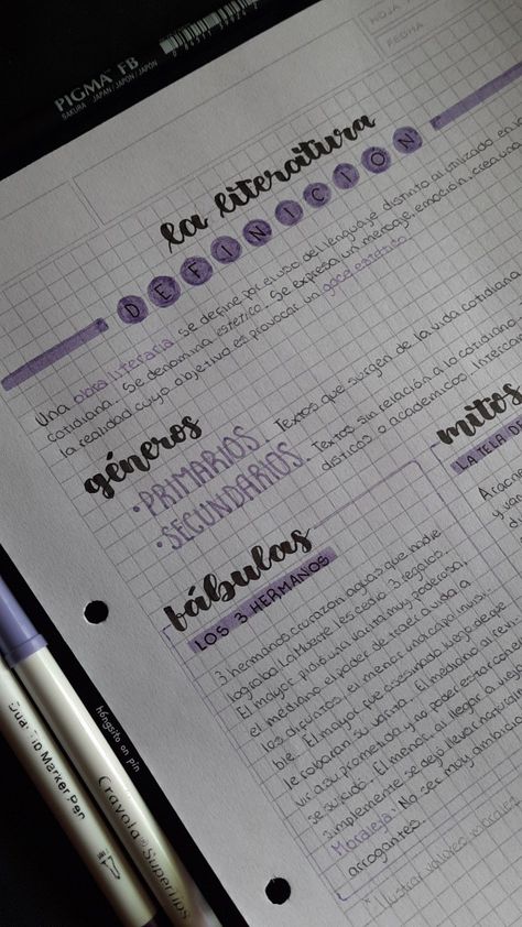 Notes Ideas Study Aesthetic, Titulo Lettering, Pretty Notes Aesthetic, School Notes Aesthetic, Study Notes Aesthetic, Notes Inspo, Notes Title, School Study Ideas, School Organization Notes