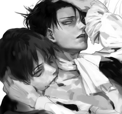 ereri | Tumblr Eren And Levi Fan Art, Levi Fan Art, Eren And Levi, Eren Aot, Attack On Titan Ships, Eren Jaeger, Levi Ackerman, Attack On Titan Anime, Art Reference Photos