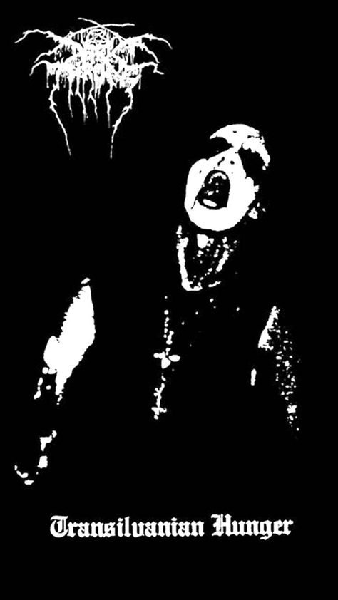 Darkthrone, Transilvanian Hunger Dark Throne, Phone Wallpapers, Black Metal, Wallpapers, Black