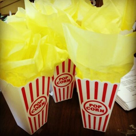 Carnival Themed Centerpieces- disguise balloon weights? Popcorn Theme Party Decoration, Popcorn Centerpieces, Carnival Centerpiece, Carnival Table Centerpieces, Carnival Theme Centerpieces, Carnival Centerpiece Ideas, Circus Theme Centerpieces, Circus Party Centerpieces, Carnival Party Centerpieces