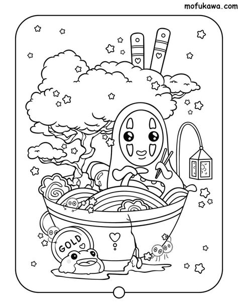 Coloring Pages From Movies, Cute Alien Coloring Pages, Coloring Page Kawaii, Creepy Kawaii Coloring Pages, Kawaii Colouring Pages, Kawaii Coloring Pages Free Printable, Aesthetic Coloring Pages Free Printable, Cute Adult Coloring Pages, Aesthetic Coloring Sheets