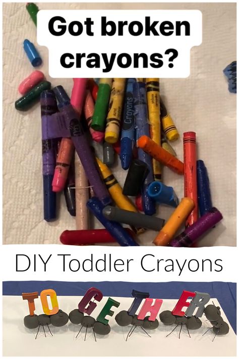 Homemade Crayons, Toddler Crayons, How To Make Letters, Diy Crayons, Broken Crayons, The Dye, Crayola Crayons, Diy Toddler, All Paper