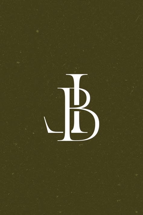 Lb Logo Design Letter, Lb Monogram, Jb Monogram, Initial Logos, Brand Suite, I Monogram, Lb Logo, Gb Logo, Free Monogram Fonts