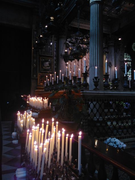 creepyvillage: basilica della santissima... - Modern Vampires, Vampire Aesthetic, Dark Fairytale, Haunted Castle, Interview With The Vampire, Candle Aesthetic, Last Dance, House Design Games, Dark Academia