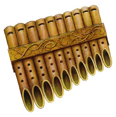 Wood Wind Instruments, Bard Instruments, Wood Flute, Ciel Black Butler, Half Elf Bard, Wind Instruments, Pan Flute, Instruments Art, Native American Flute