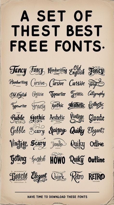 Explore gothic font styles to add drama and mystery to your designs. Perfect for creating a bold statement. #GothicFonts #DramaticDesign 🦇 Timeless Fonts, Font Aesthetic, Timeless Font, Website Fonts, Gothic Font, Canva Fonts, Branding Social Media, Gothic Fonts, Typography Love