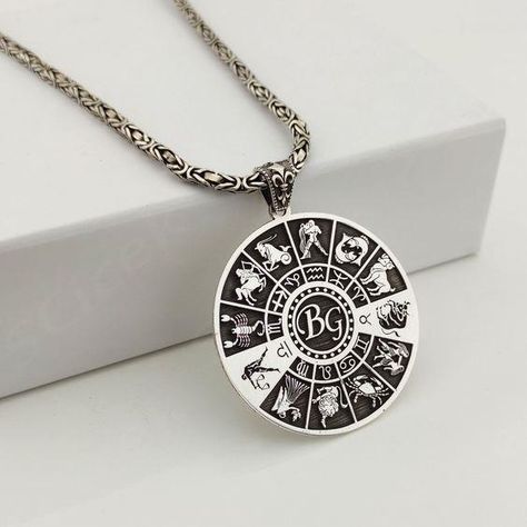 £60.80 Aquarius Pendant, Capricorn Pendant, Sagittarius Pendant, Aquarius Necklace, Sagittarius Necklace, Leo Necklace, Scorpio Necklace, Libra Necklace, Astrology Jewelry