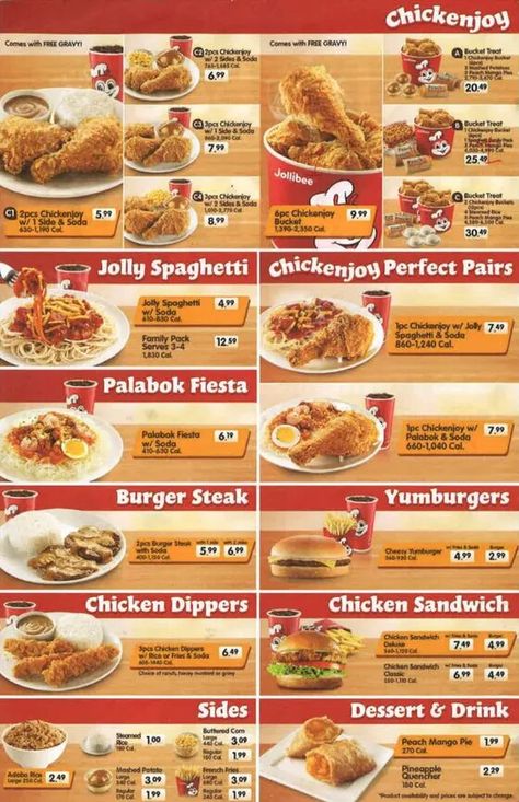 Jollibee Chicken, Jollibee Menu, Kentucky Fried Chicken Menu, Local Fast Food, Hygiene Activities, Chicken Bucket, Chicken Menu, Kfc Chicken, Kentucky Fried