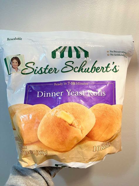 Sister Schubert's Dinner Yeast Rolls Dinner Yeast Rolls, Steakhouse Bread, Sister Schubert, Gluten Free Rolls, No Yeast Dinner Rolls, Frozen Dinner Rolls, Crusty Rolls, Frozen Dinner, Dinner Roll