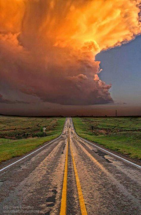 Road Photo, Texas Panhandle, Portfolio Photography, Stormy Weather, Storm Clouds, Open Road, Country Road, Beautiful Sky, Lone Star