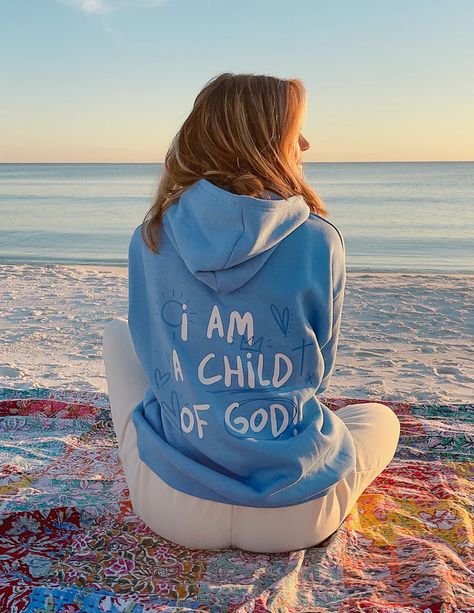 Elevated Faith, Jesus Clothes, Christian Shirts Designs, Christian Hoodies, A Child Of God, Child Of God, Jesus Is Life, Christian Sweatshirt, Christian Jewelry