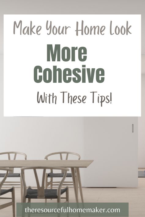 Use these cohesive home decor tips to update the look of your home and help it flow better. Cohesive Home Decor, Floor To Ceiling Curtains, Ceiling Curtains, Limestone Wall, Brick Wallpaper, Wooden Beams, Floor To Ceiling Windows, Ceiling Height, Ceiling Windows