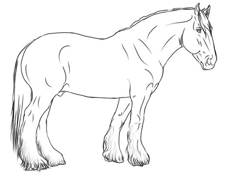 Horse lineart Horse Lineart, Horse Printable, Horse Template, Horse Outline, Animal Line Drawings, Horse Animation, Horse Art Drawing, Art Pinterest, Horse Sketch