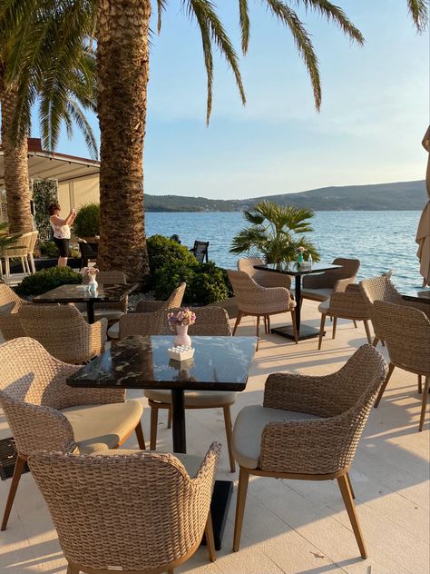 Tivat Montenegro, Porto Montenegro, Restaurant Design Inspiration, Building Aesthetic, Summer Neutrals, Board Inspiration, Luxury Girl, Luxury Lifestyle Dreams, Europe Summer