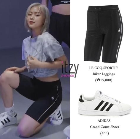 Ryujin Dance Practice Outfit, Ryujin Dance Practice, Ryujin Not Shy, Outfit Dokter, Ryujin Dance, Ryujin Outfit, Itzy Outfits, Itzy Fashion, Kpop Closet