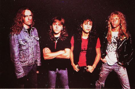 ~Metallica 1986~ Metallica 1986, Lars Ulrich, Cliff Burton, Motley Crüe, Master Of Puppets, Band Wallpapers, Kirk Hammett, James Hetfield, Thrash Metal