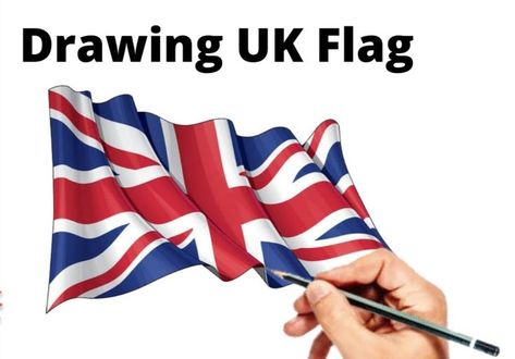 Uk flag Flag Drawing, United Kingdom Flag, Uk Flag, World Of Art, Art Instagram, Please Subscribe, Art World, Country Flags, United Kingdom