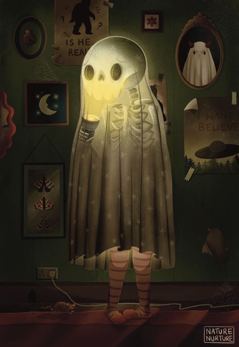 Em 🪱 on Twitter: "Ghost Stories https://t.co/YzwuhQxoJ5" / Twitter Something Green, Creepy Movies, Creepy Toys, Big Eyes Art, 31 Days Of Halloween, Halloween Illustration, Magical Art, Fantasy Paintings, Spooky Scary