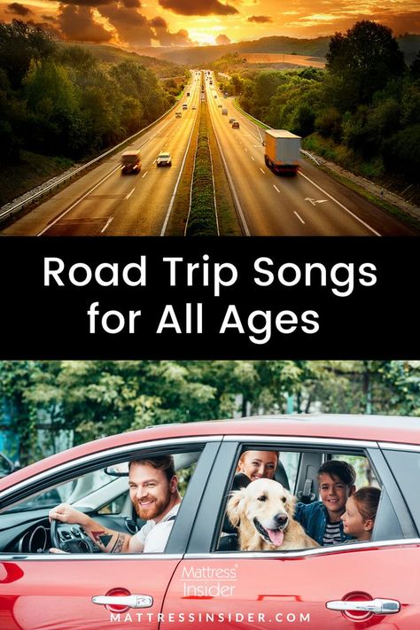 Family road trips are a right of passage for childhood. But if you've ever been on a long road trip with kids you might have struggled to fill the time to prevent boredom. Singing songs as a family is a great way to make time fly. Music can have a relaxing effect on children in a time of stress. If you are traveling cross country by RV or even a car and looking for activities to fill the time a great travel hack is to sing songs. Best Road Trip Songs, Trip Songs, Road Trip Songs, Summer Road Trip Essentials, Road Trip Checklist, Road Trip Playlist, Songs For Kids, Road Trip Planner, Travel Hack